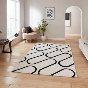 Catherine Lansfield Linear Curve Geometric Rug