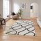 Catherine Lansfield Linear Curve Geometric Rug
