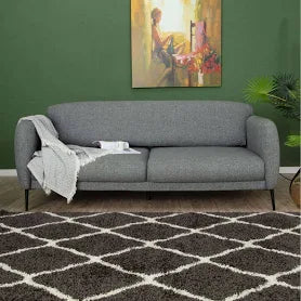 Myshaggy Moroccan Design Rug - Black / 180x270cm