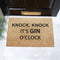 Artsy Doormats Gin O'Clock Doormat