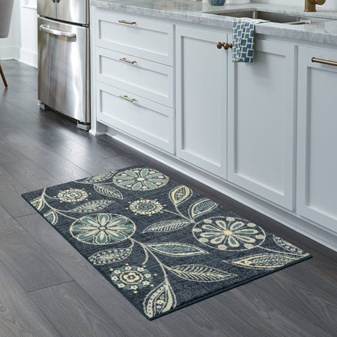 Maples Rugs Reggie Floral Kitchen Rugs