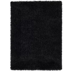 17 Stories Chicago Black Rectangle Rug