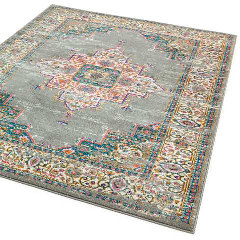 Asiatic Colt Medallion Grey Rug