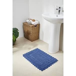 Better Trends Lilly Crochet 3 Piece Set Bath Rug Set