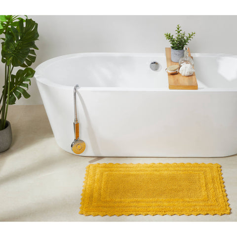 Better Trends Lilly Crochet 3 Piece Set Bath Rug Set