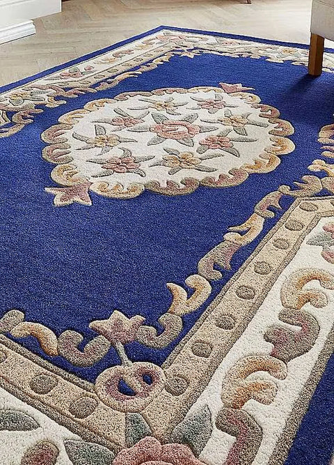 Origin Chinese Styled Rug - Blue - Size 150 x 240 cm
