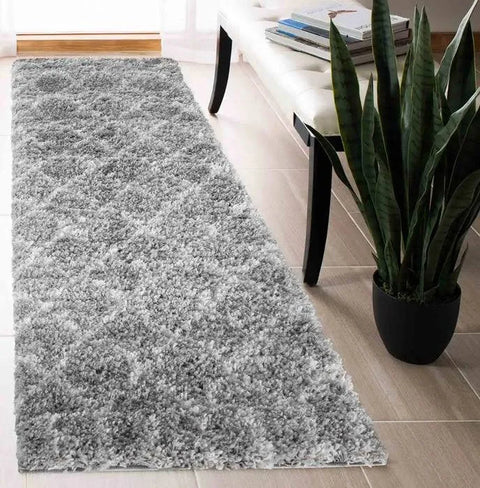 Serdim Rugs Moroccan Diamond Shaggy Rugs