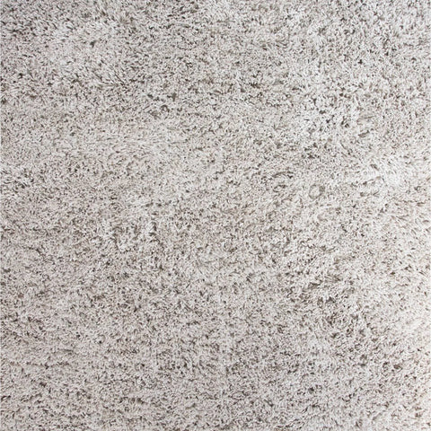 Super Soft Beige Shaggy Living Area Rug - Beige / 330 x 240cm