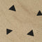 Design Hut Handmade Jute Rug with Dark Brown Print