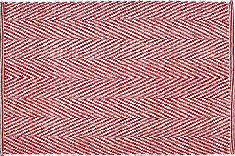 About Home HERRINGBONE Design Cotton Area Rug 4'x6' – EXTRA LARGE Rug Indoor Rug for Living Room