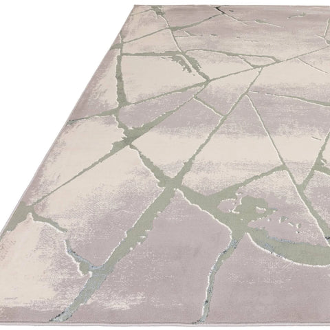 Diamond Green Marble Rug