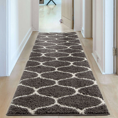 The Rugs Myshaggy Collection Trellis Design Rug