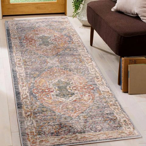 Nova 8881 Traditional Antique Soft Rug Hallway Runner