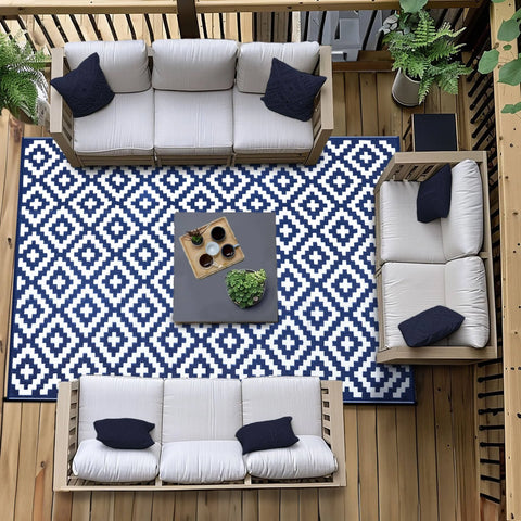 Green Decore 180 x 270cm Reversible Outdoor Rug