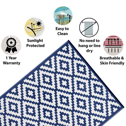 Green Decore 180 x 270cm Reversible Outdoor Rug