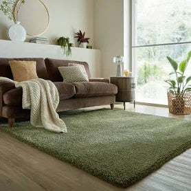 Dunelm Cosy Soft Shaggy Rug Modern