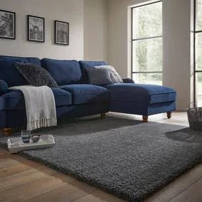 Dunelm Cosy Soft Shaggy Rug Modern