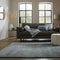 Dunelm Novah Luxury Ribbed Texture Rug Modern