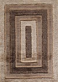 Desire Rugs Modern Soft Bordered Shimmer Shaggy Area Rug