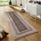 Desire Rugs Modern Soft Bordered Shimmer Shaggy Area Rug