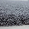 Abaseen Dark Grey Shaggy Rectangular Rug