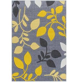 Portland 1096 1 Yellow & Grey Rug
