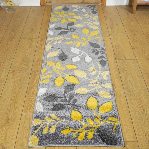 Portland 1096 1 Yellow & Grey Rug