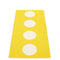 Pappelina - Vera Reversible Rug, 70 x 150 cm, Black / vanilla