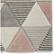 Brooklyn BRK15 Grey / Rose Rug