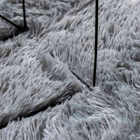 vidaXL Shaggy Rug High Pile NAVARRA Polyester