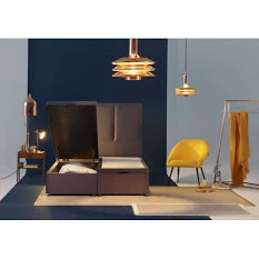The Signature Ottoman Bed By Brook + Wilde Sleep - Super King Orla Emerald Oakmere Headboard