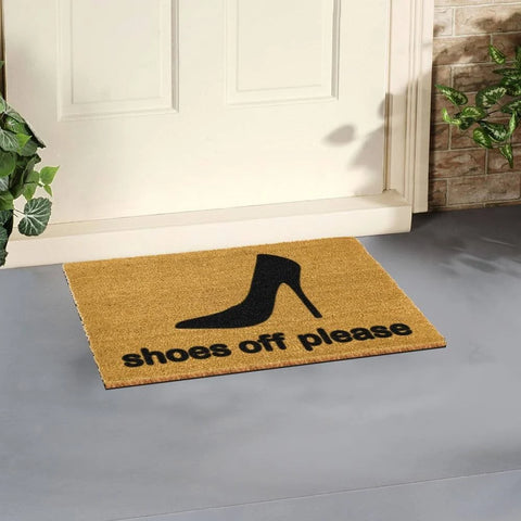 Artsy Doormats Shoes Off Please Doormat