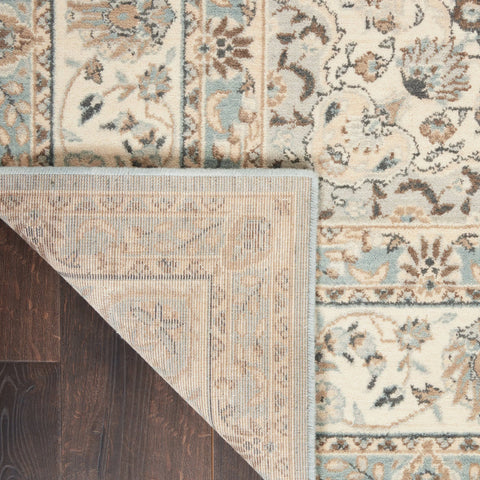 Nourison Living Treasures LI15 Grey Ivory Rug
