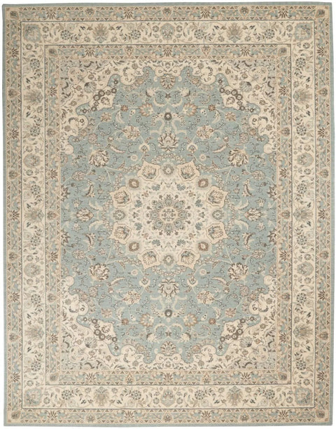 Nourison Living Treasures LI15 Grey Ivory Rug