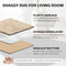 Hafaa Rugs Living Room Area Rugs for Bedroom Non Slip – Modern Super Soft Fluffy Shaggy Thick Pile Non-Shedding Rug – Plush Carpet