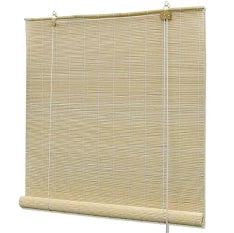 vidaXL Bamboo Roller Blinds
