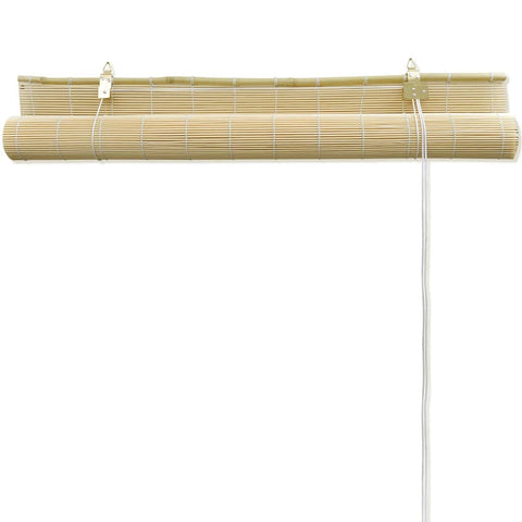 vidaXL Bamboo Roller Blinds