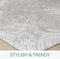 Meknes Vintage Area Rug Room 120x170cm Large Beige And White Neutral