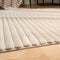 OHS Ribbed Faux Fur Rug