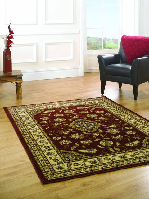 Sincerity LARGE BEIGE CLASSIC TRADITIONAL RUG 120x170