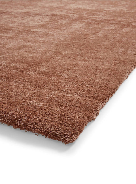 Think Rugs Cove Plain Plush Soft Shaggy Washable Rug