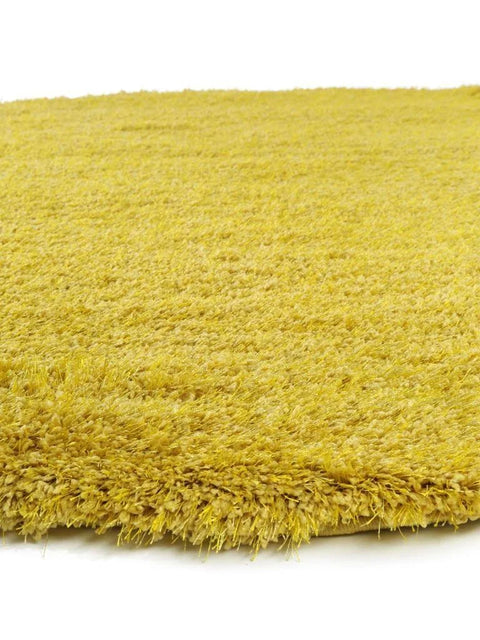 Sophie Shag Brown Rug benuta Rug Size: Approximately 160cm in Diameter