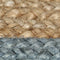 vidaXL Handmade Jute Rug with Grey Border