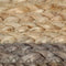 vidaXL Handmade Jute Rug with Grey Border