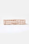 Homescapes Cotton Gingham Check Floor Cushion