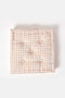Homescapes Cotton Gingham Check Floor Cushion