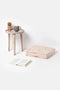 Homescapes Cotton Gingham Check Floor Cushion