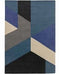 Asiatic London Asiatic Rugs London Reef RF13 Big Geo Blue
