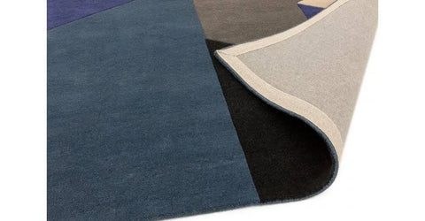 Asiatic London Asiatic Rugs London Reef RF13 Big Geo Blue