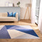 OHS Geometric Washable Rug